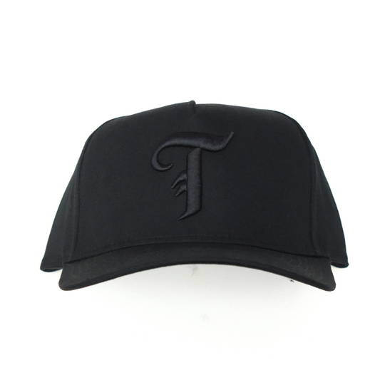 TDK Old English T Cap BLK / BLK