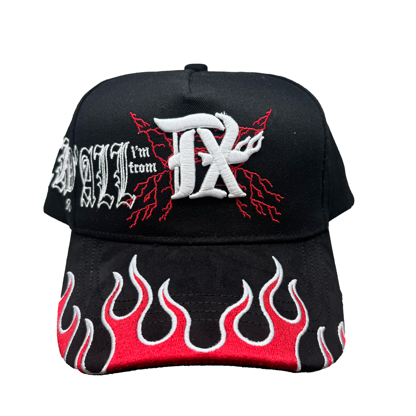 F Y'all Red Flame Snapback
