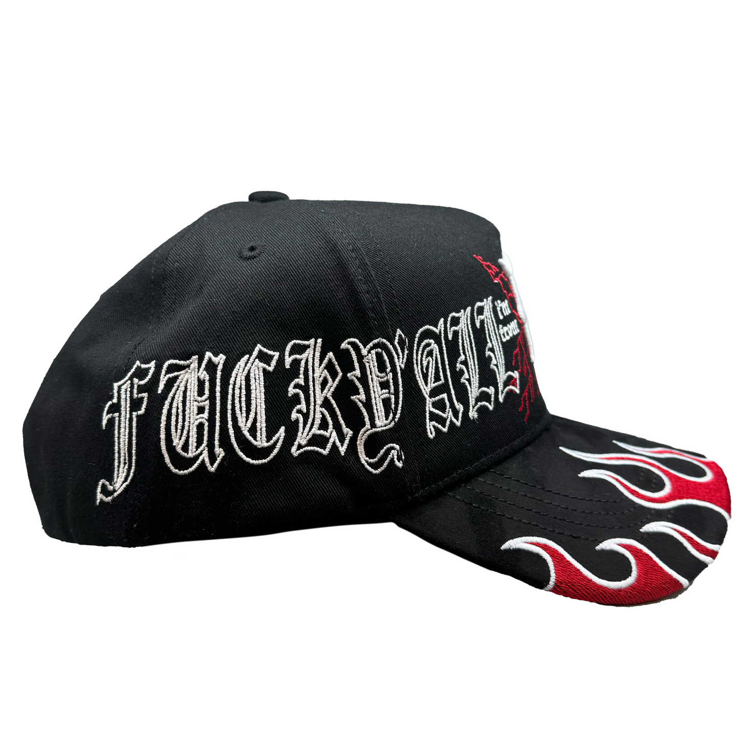 F Y'all Red Flame Snapback