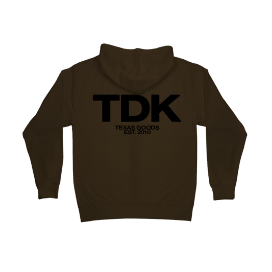 TDK Rubber Essential Zip-Up Hoodie