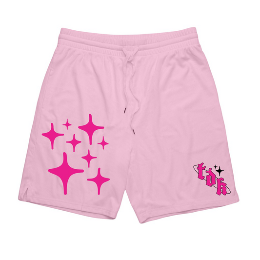 TDK AOP Short - Pink Sparkle